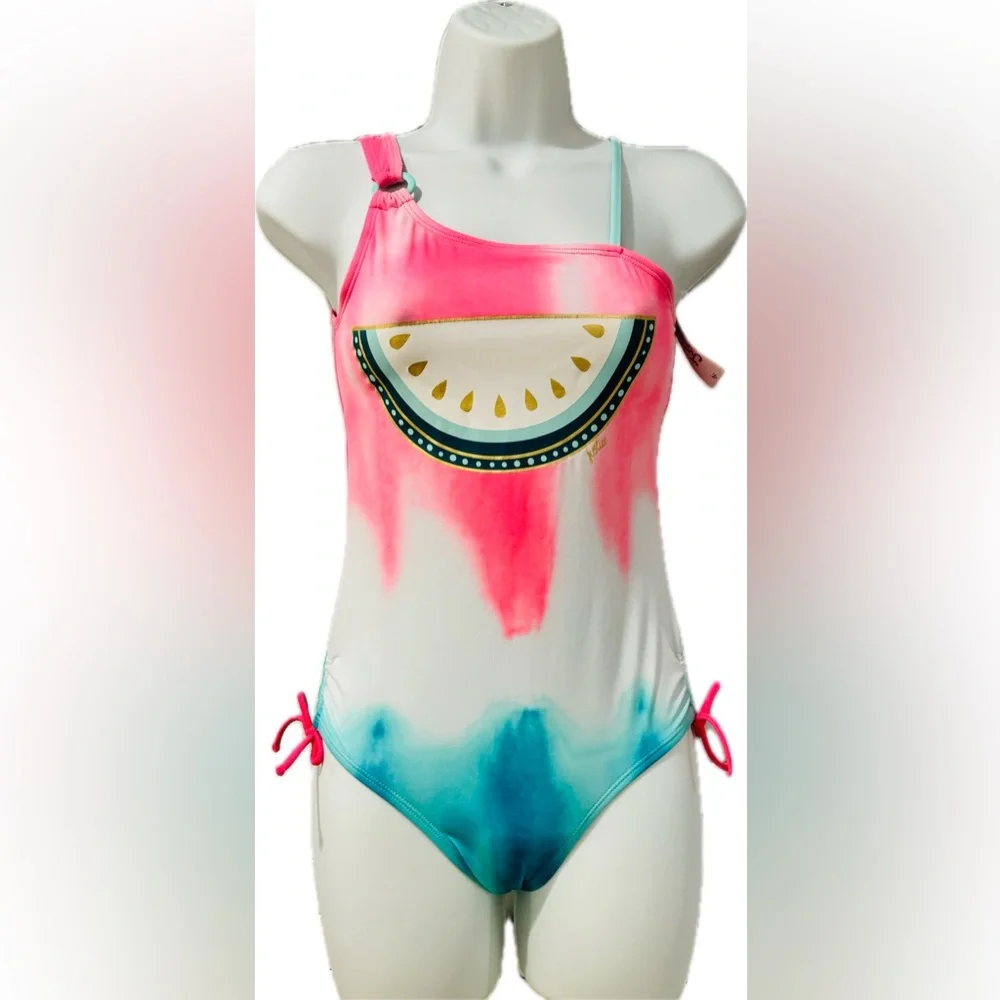Justice Girl’s Color-changing One-Piece Swimsuit